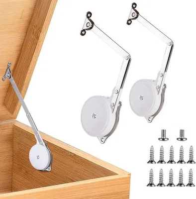 Image de Charnière pour coffres à jouets en bois, bois de cèdre, bancs