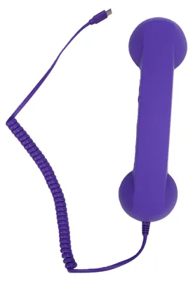Zdjęcie produktu dla Słuchawka retro typu C, vintage, przewodowa, do telefonów komórkowych, z głośnikiem i mikrofonem, idealna do wideokonferencji, rozmów i spotkań