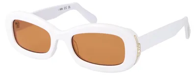 Immagine prodotto di Gcds GD0027 Shiny white 53/21/145 Occhiali da sole unisex