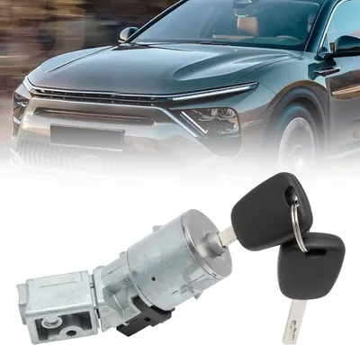Obrázok produktu pre Zámok riadiacej páky 4162KF, vrátane 2 kľúčov, vhodný pre modely Peugeot, ochrana vozidla