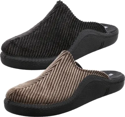 Produktbild von Romika Herren Hausschuhe Pantoffeln Clogs Mokasso 220 71040, Größe:40 EU, Farbe:Schwarz