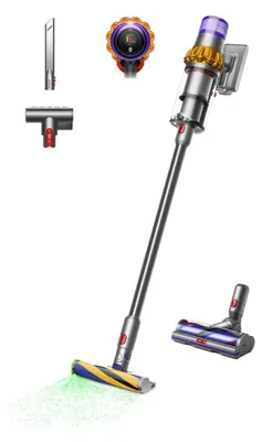 Dyson V15 Detect Absolute 2026 Akku-Stielstaubsauger, bis 60 Min., HEPA