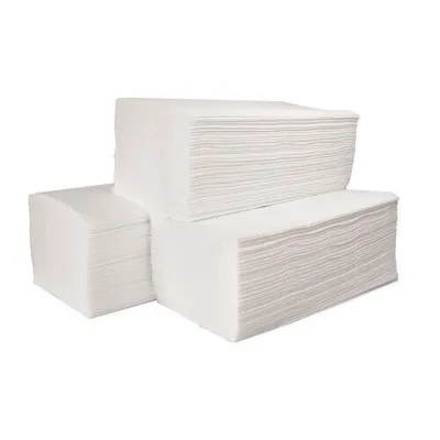 Produktbild von WIPEX Falthandtücher Z-Faltung Karton 20x250 Tücher 23x25cm weiß Nordvlies 4862