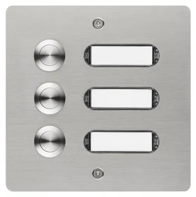 Produktbild von Etagenplatte ETA 503 mit Türklingel für 3 Wohneinheiten