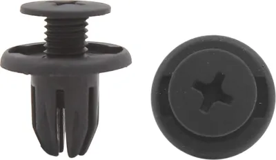 Produktbild von 50 Stücke Auto Befestigung Clips Kunststoff Nieten 10mm Loch Befestigung Kotflügel Druck Pin Clip Schwarz