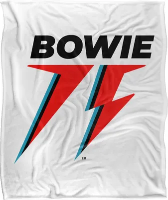 Immagine prodotto di David Bowie - Coperta con logo "75", setosa e morbida TV23787 (taglia unica) (Multicolore)