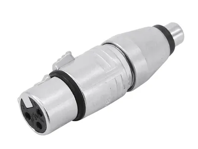 Productafbeelding van Neutrik Adapter NA2FPMF, 3-polige XLR-connector - RCA-connector (tulpconnector), modelnummer NTR-NA2FPMF