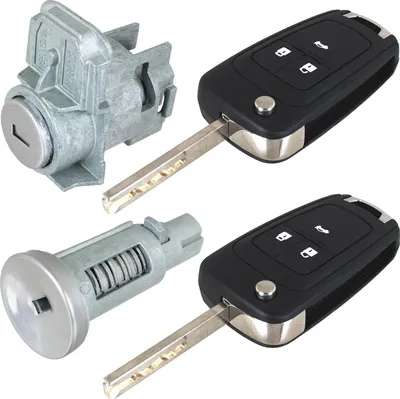 Produktbild von Türschloss Zündschloss Zündung Schloss + 2x Schlüssel Programmierbar (mit Chip)