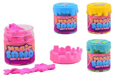Produktbild von Johntoy farbiger Spielsand im Glas, 450gr.
