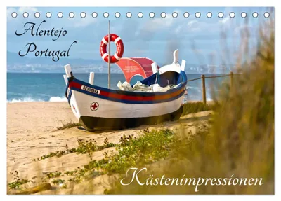 Produktbild von Alentejo Portugal - Küstenimpressionen (Tischkalender 2027 DIN A5 quer), CALVENDO Monatskalender