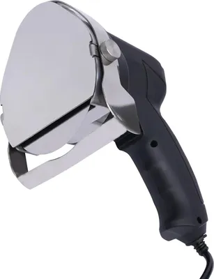 Immagine prodotto di Coltello elettrico per kebab - Coltello per kebab Taglierina per carne - Spessore di taglio 1-8 mm - Capacità 60 kg/h - Spina UE - Cavo 1,5 m - Acciaio inossidabile - Nero