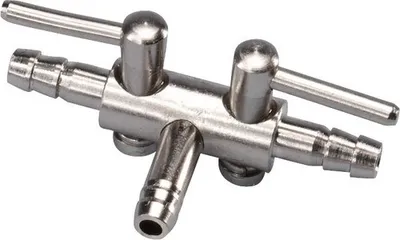 Produktbild von Metalllufthahn 4/6 2-Wege