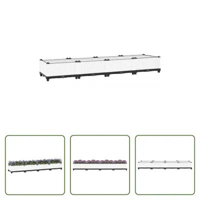 Produktbild von The Living Store Hochbeet 160x40x23 cm Polypropylen