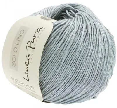 Produktbild von Lana Grossa - Solo Lino 0004 zartblau