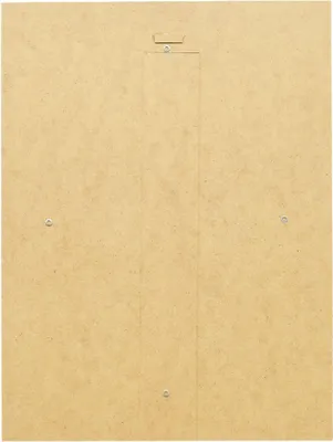 Produktbild von effect Bilderrahmen Rückwand Rohling MDF Braun 13x13 cm