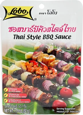 Produktbild von Lobo Barbecue Sauce nach Thai Art 50g