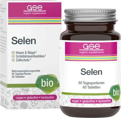Produktbild von Gse Selen Compact Tabletten 60 St