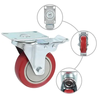 Immagine prodotto di Ruote Girevoli 8 pz 100 mm
