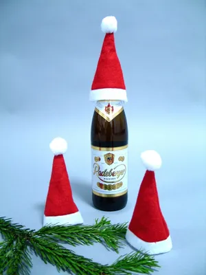 Produktbild von Miniaturmützen ca 14 cm nickolausmützen Dekoration