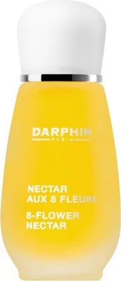 Zdjęcie produktu dla Darphin, Eliksir olejków eterycznych - olejek z nektaru z 8 kwiatów, Omega 6, przeciwstarzeniowy, na dzień i na noc, olejek do twarzy i szyi, 15 ml