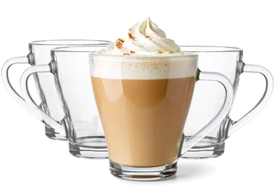 Kaffeegläser Set 4er-Pack, 4x360 ml, spülmaschinengeeignet