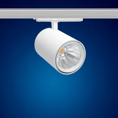 Produktbild von LED 3 Phasen Strahler 38W Cilo W-D38 tralweiß für Schienensystem