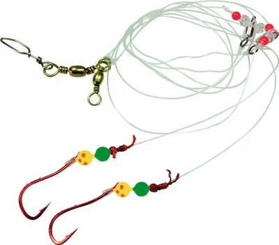 Produktbild von Dieter Eisele Select Plattfischvorfach 110cm 0,40mm 1/0 grün/gelb