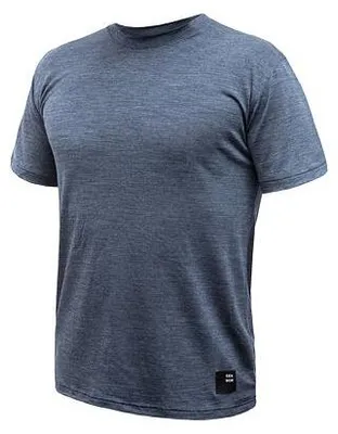 Obrázok produktu pre Pánske tričko Sensor Merino Lite, krátke, mottled blue, veľkosť M 24100015-01