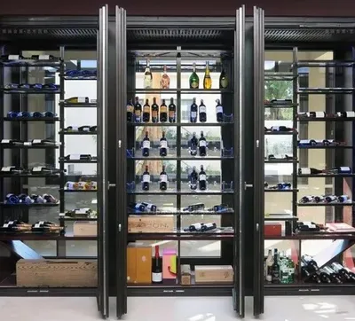 Obrázek produktu pro Designová skříňka na víno Stojan na láhve Stojan na víno Stojan na víno
