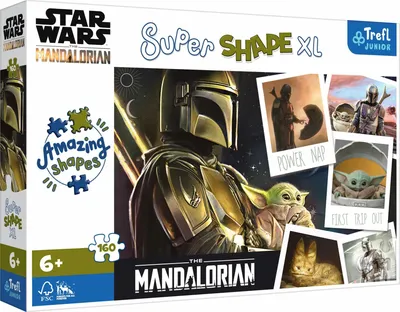 Image de TREFL 50035 Puzzle Junior Super Shape XL Star Wars - 160 pièces