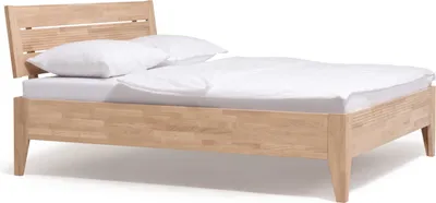 Produktbild von Dico Massivholz Bettrahmen Malmö, 340.00, Keilgezinkt, Wildeiche natur geölt