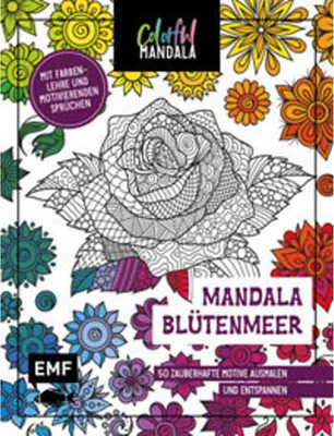 Immagine prodotto di Colorful Mandala - Mandala - Blütenmeer