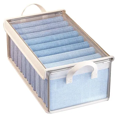 Produktbild von Stapelbare Aufbewahrungsboxen für Kleidung und Decken