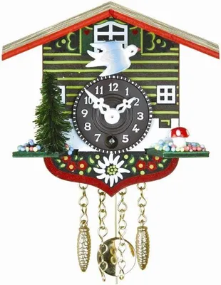 Produktbild von Miniaturuhr aus dem Schwarzwald – Schweizer Haus