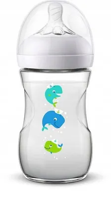 Produktbild von Philips Avent Babyflasche Flasche Natural 2.0 Delphin 260 ml 1 Monate