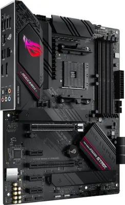 Produktbild von ASUS ROG STRIX B550-F GAMING - Motherboard - ATX - Socket AM4 - AMD B550 Chipsatz - USB-C Gen2, USB 3.2 Gen 1, USB 3.2 Gen 2 - 2.5 Gigabit LAN - Onboard-Grafik (CPU erforderlich)