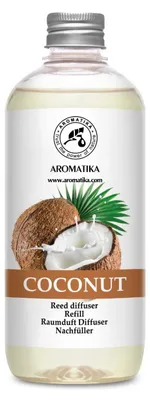 Productafbeelding van Navulling geurstokjes kokosnoot 500ml - Intensieve en Frisse Geur