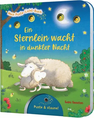Obrázok produktu pre Mein Puste-Licht-Buch: Ein Sternlein wacht in dunkler Nacht