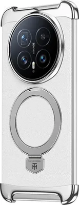 Image de Housse MagSafe pour Honor Magic 8 avec support d'anneau Sans cadre Protection Design Blanc