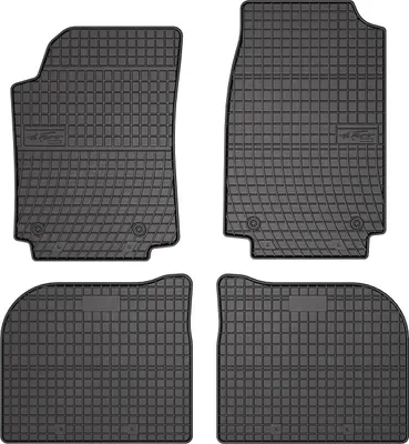 Zdjęcie produktu dla 1994-1997 gumowe dywaniki podłogowe Audi A6 I C4 czarne 4 szt