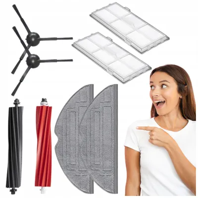 Obrázek produktu pro Sada kartáčových válečků a filtrů pro mop Roborock S8, S8 Plus, S8 MaxV