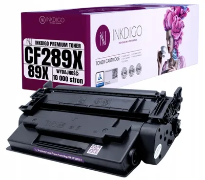 Produktbild von Inkdigo Toner CF289X ohne Chip für HP LaserJet Enterprise M507dn, M507dng, M507n, M507x – Schwarz, 10000 Seiten,