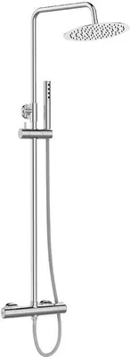 Produktbild von Design Duschsäule mit Thermostatarmatur Chrom