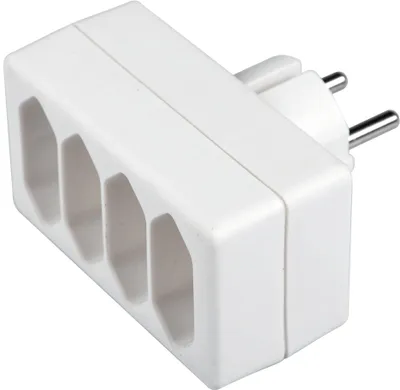 Obrázek produktu pro RETLUX RPC 61 rozbočka 4x 2,5A/250V bílá