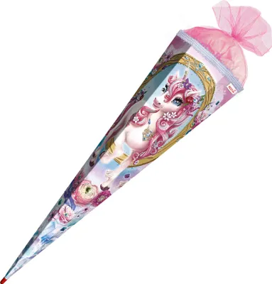 Obrázek produktu pro ROTH 678883 ROTH Schultüte "Einhorn Beauty", eckig, 850 mm, Glitter