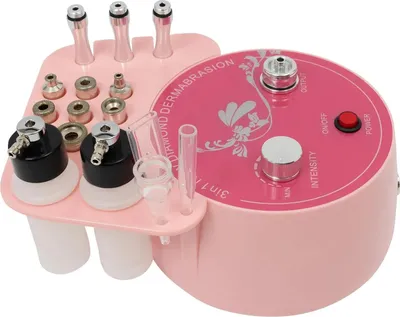 Produktbild von 3-in-1 Diamant Mikrodermabrasion - Professionelles Kosmetikgerät - Hautverjüngung - Diamantpeeling - Gesichtsbehandlung - Kunststoffgehäuse