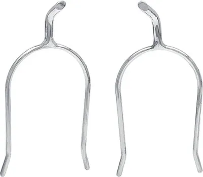 Image de Sefton Stainless Slim Inward Curve Neck Out Rowels Éperons Argent 35 mm Argent 35 mm