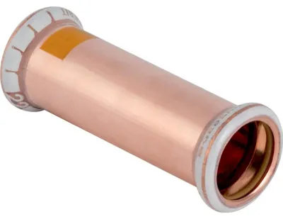 Produktbild von Geberit Gas-Schiebemuffe Mapress Kupfer Gas, Ø28mm, Pressfitting aus Kupfer, 1 Stk.