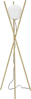 Immagine prodotto di FURNLUX Lampada da terra Glamy Gold 55cm / Colore principale: Oro / Dimensioni: 55 x 155 x 55 cm