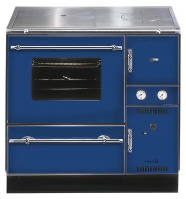 Produktbild von Wamsler wasserf. Küchenofen | K 148 CL | 23 kW | blau/chrom | links